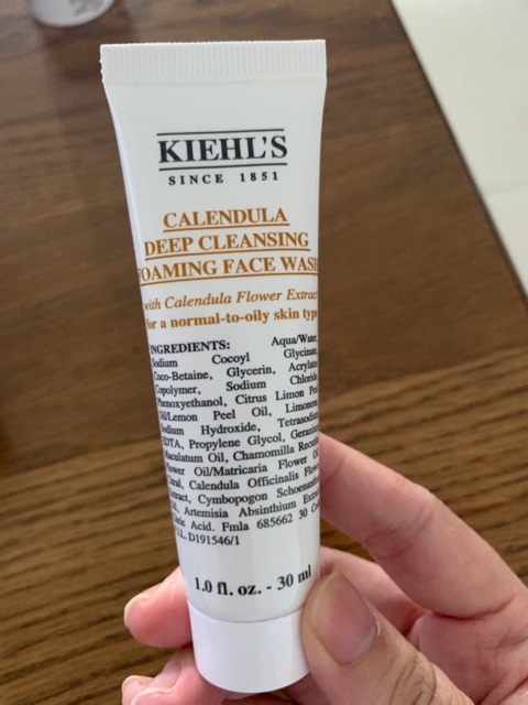 Mặt nạ đất sét/ Sữa rửa mặt hoa cúc Kiehl’s mini size