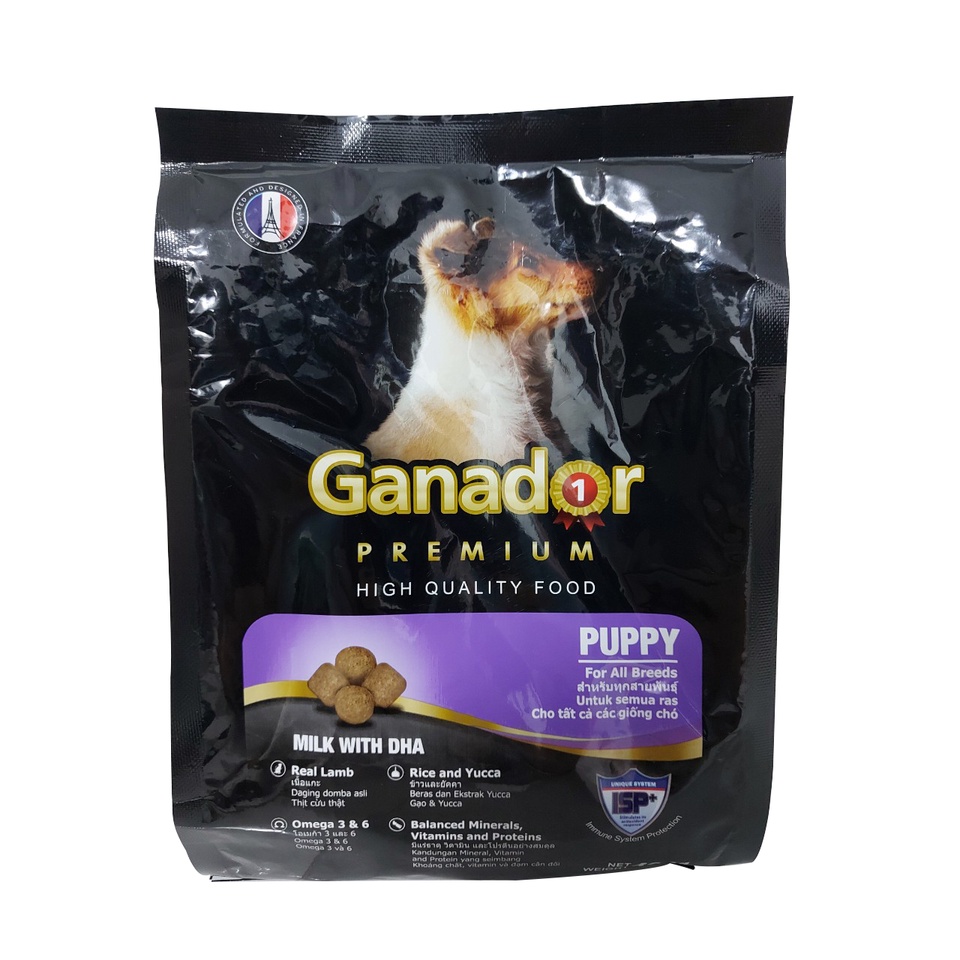 (Quận 4)Thức ăn chó nhỏ Ganador Puppy (400g)