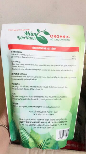 [TRỢ GIÁ HẾT NGÀY 30/9] MẦM ORGANIC LINH SPA MẪU MỚI CHÍNH HÃNG | BigBuy360 - bigbuy360.vn