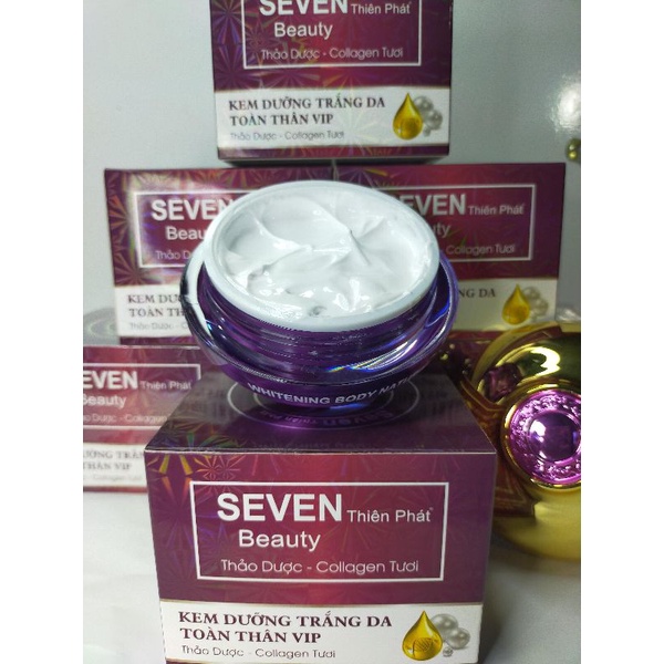 Seven beauty thiên phát kem body thảo dược -colagen tươi