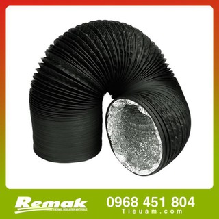 Ống hút mùi hai lớp 125mm Ống dẫn khí phủ nhựa dài 8m