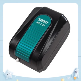 HÀNG MÁY sủi khí tạo oxi cho bể cá cảnh sobo SB 1102 + dây sủi + quả sủi