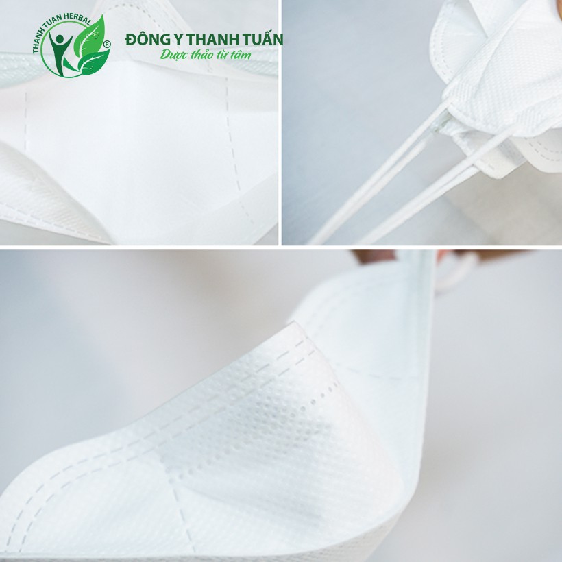 Khẩu Trang Y Tế 4D Mask KF94 Skylight Chứng Nhận FDA Mỹ – Hộp 10 Cái ( Trắng Hoặc Xanh)