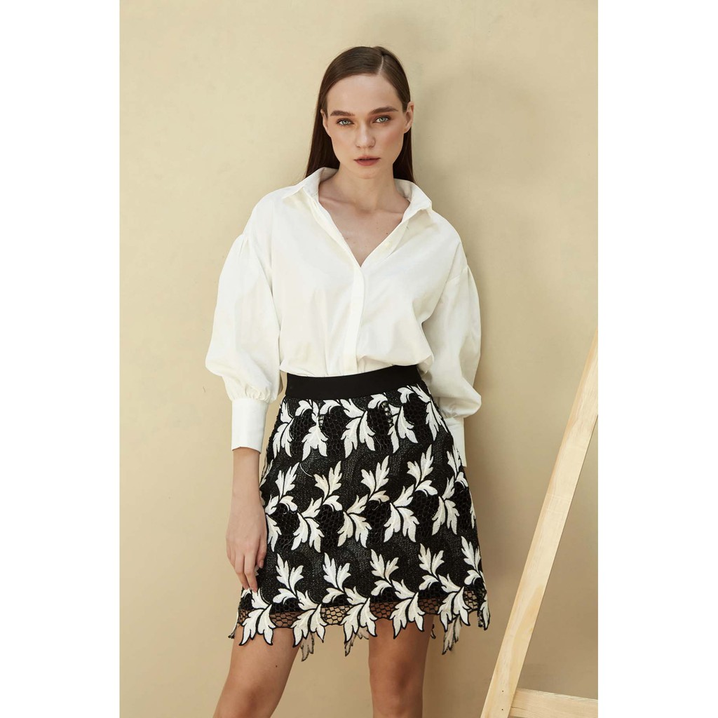 [Mã WABRLOW5 giảm 15% đơn 300K] COCOSIN - Váy Ren Trắng Đen | BigBuy360 - bigbuy360.vn