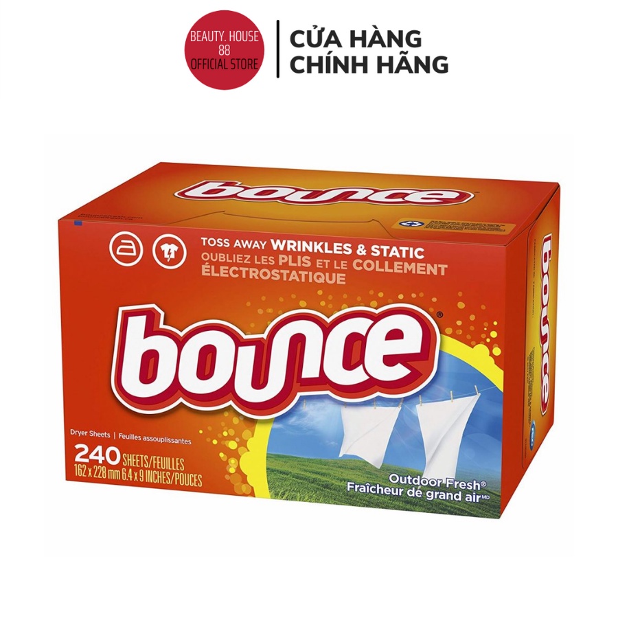 Giấy thơm Bounce Mỹ 160 tờ đa năng