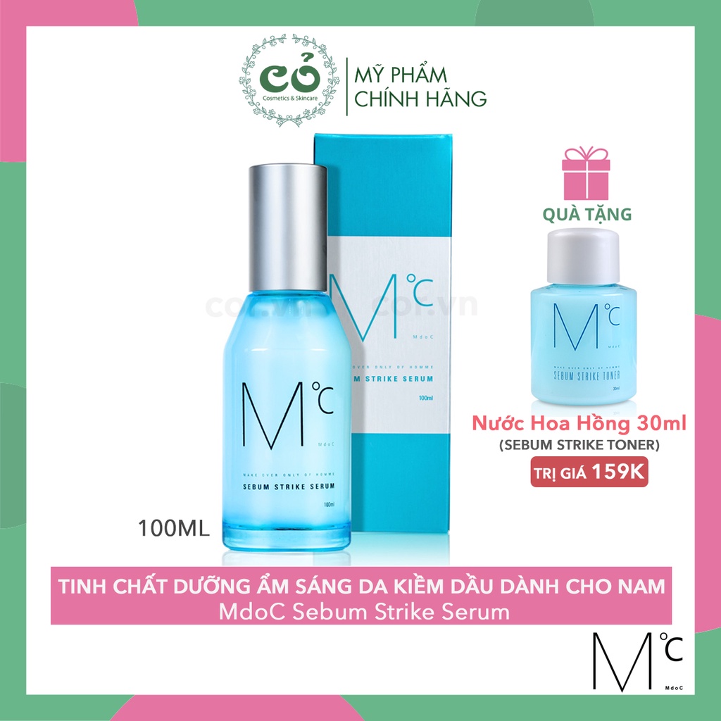 Serum dưỡng da dành cho nam MdoC Sebum Strike Serum