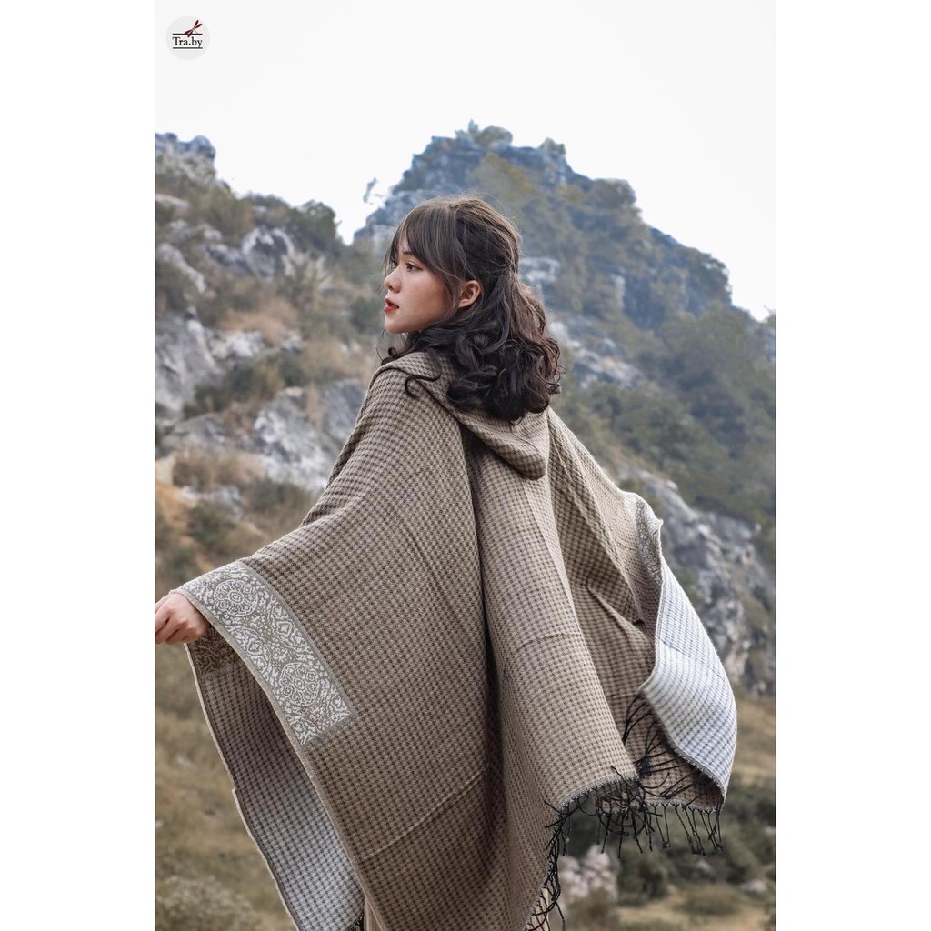 Áo choàng kẻ caro | BigBuy360 - bigbuy360.vn