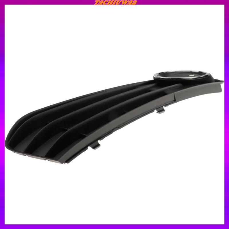 Set 2 Khung Lưới Bảo Vệ Đèn Sương Mù Phía Trước + Chrome Cho Audi A4 A4L B8 2009-12