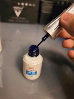 Sơn gel cọ nét hoa hồng