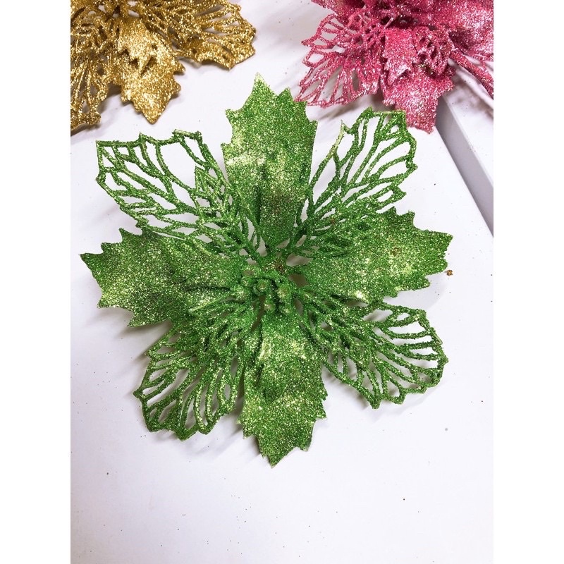 hoa trạng nguyên kép Kim Tuyến , trang trí Noel , làm oản tài lộc