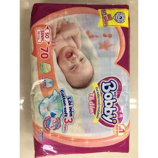 Tã/Bỉm Dán BOBBY Nhật Bản Siêu Thấm Chống Tràn, Giúp Bé Thoải Mái Vận Động Đủ Size NB64 S56 M76 L68 XL62 XXL