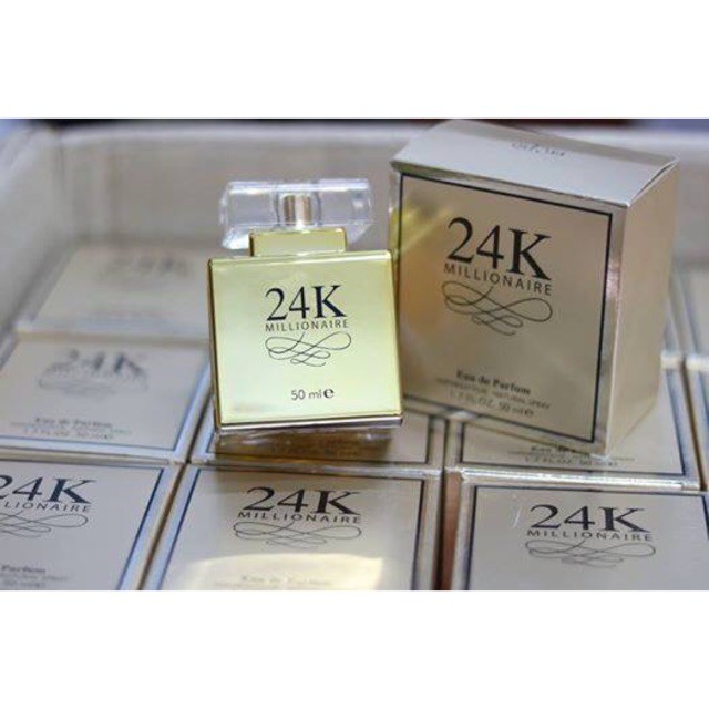 Nước hoa nữ 24K Millionaire 50ml