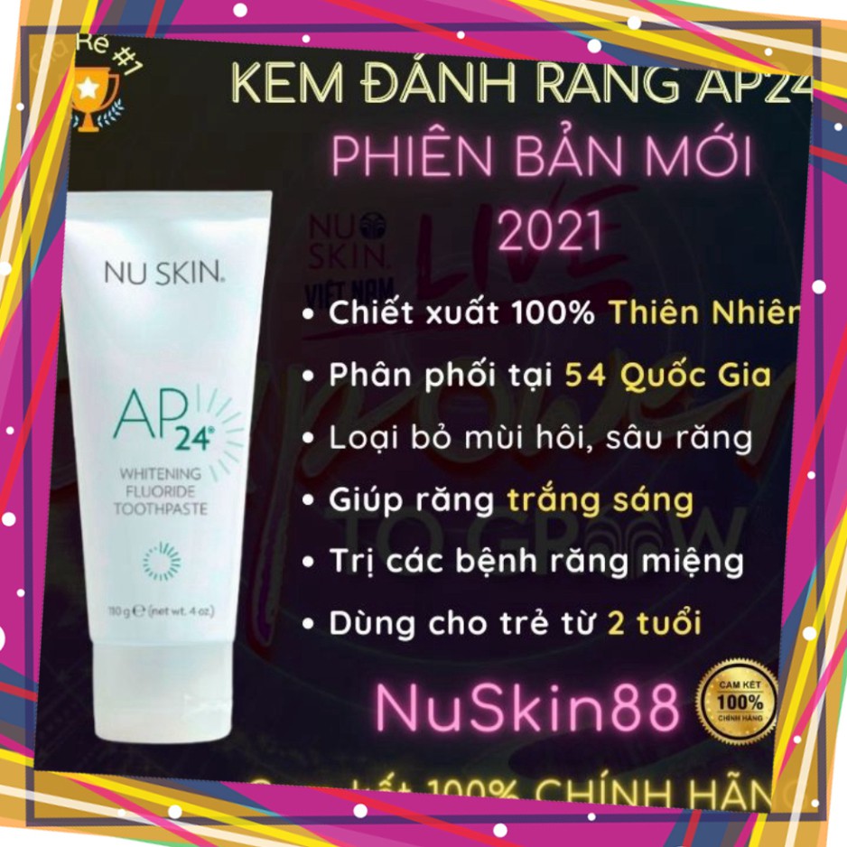 Kem Đánh Răng AP24 NuSkin Chính Hãng - Chống Mảng Bám