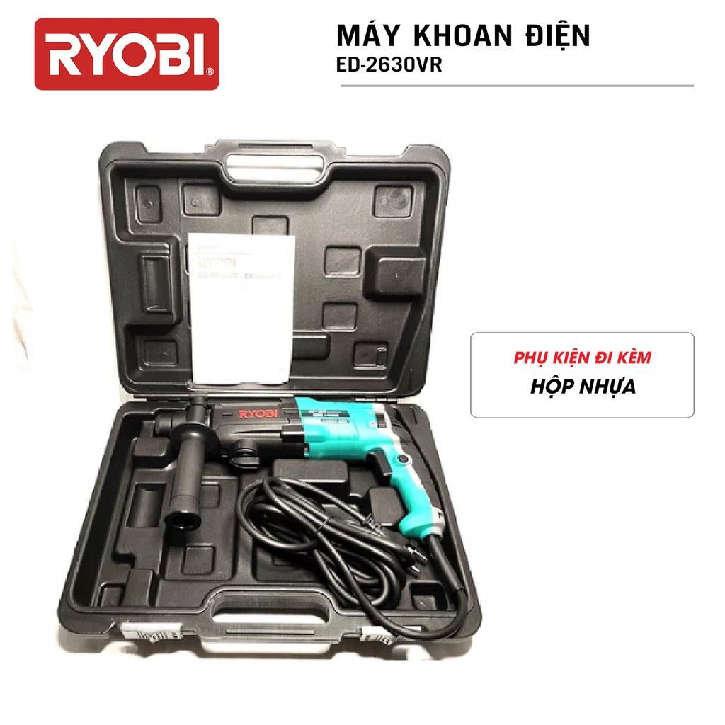 MÁY KHOAN CẦM TAY - ED-2630VR