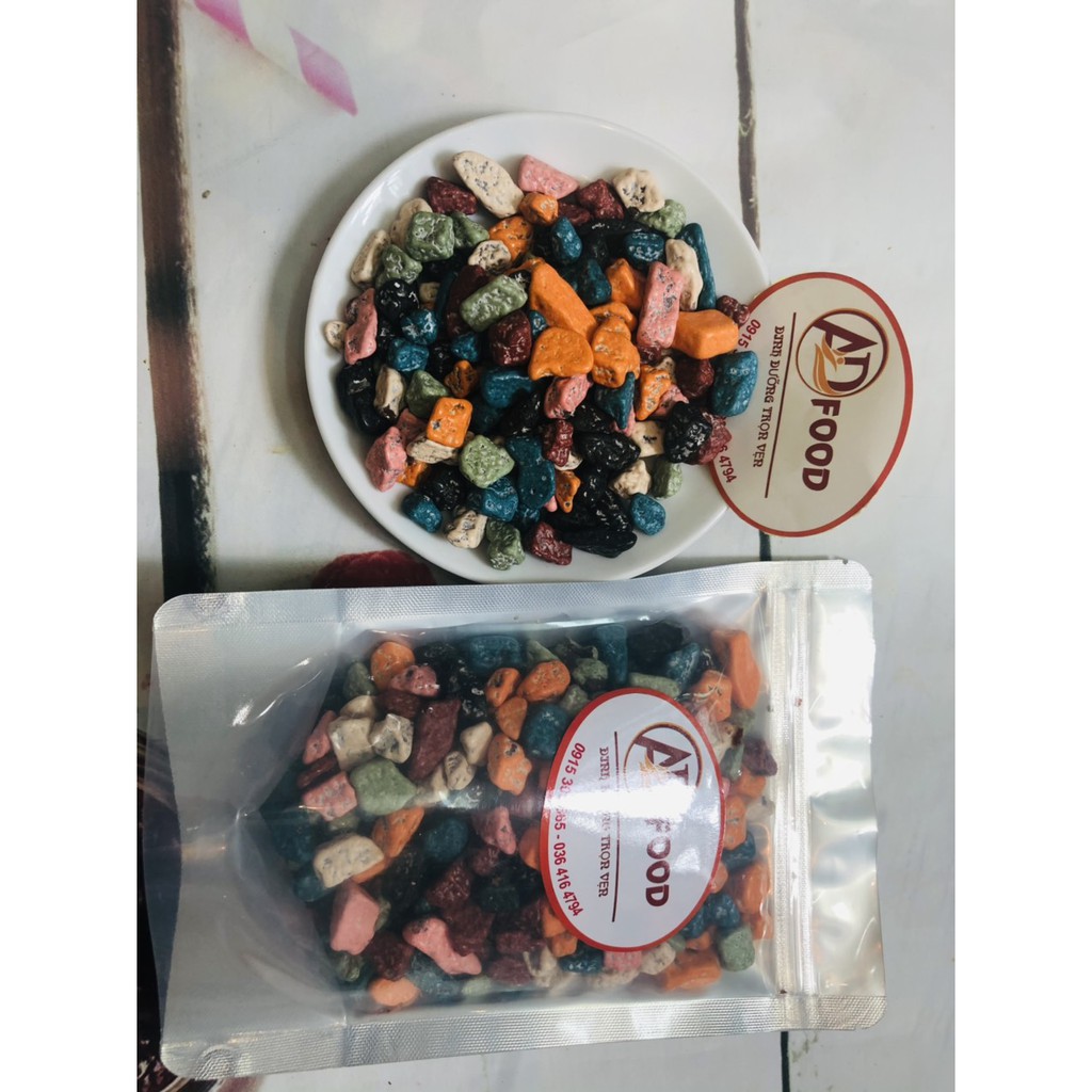 200g kẹo viên sỏi socola muôn màu
