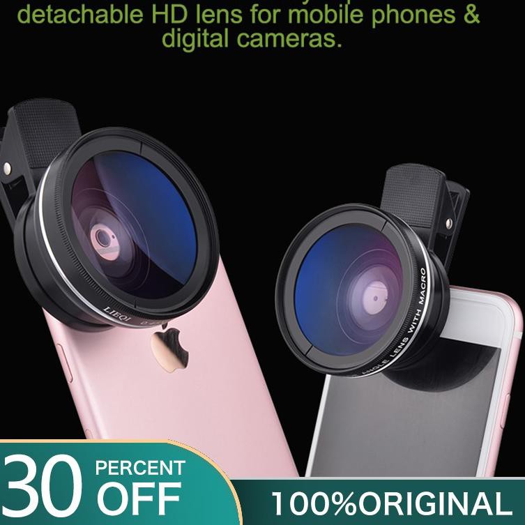 Ống Kính Macro Hd 2 Trong 1 37mm 0.45x 49uv 33 Cho Điện Thoại | BigBuy360 - bigbuy360.vn