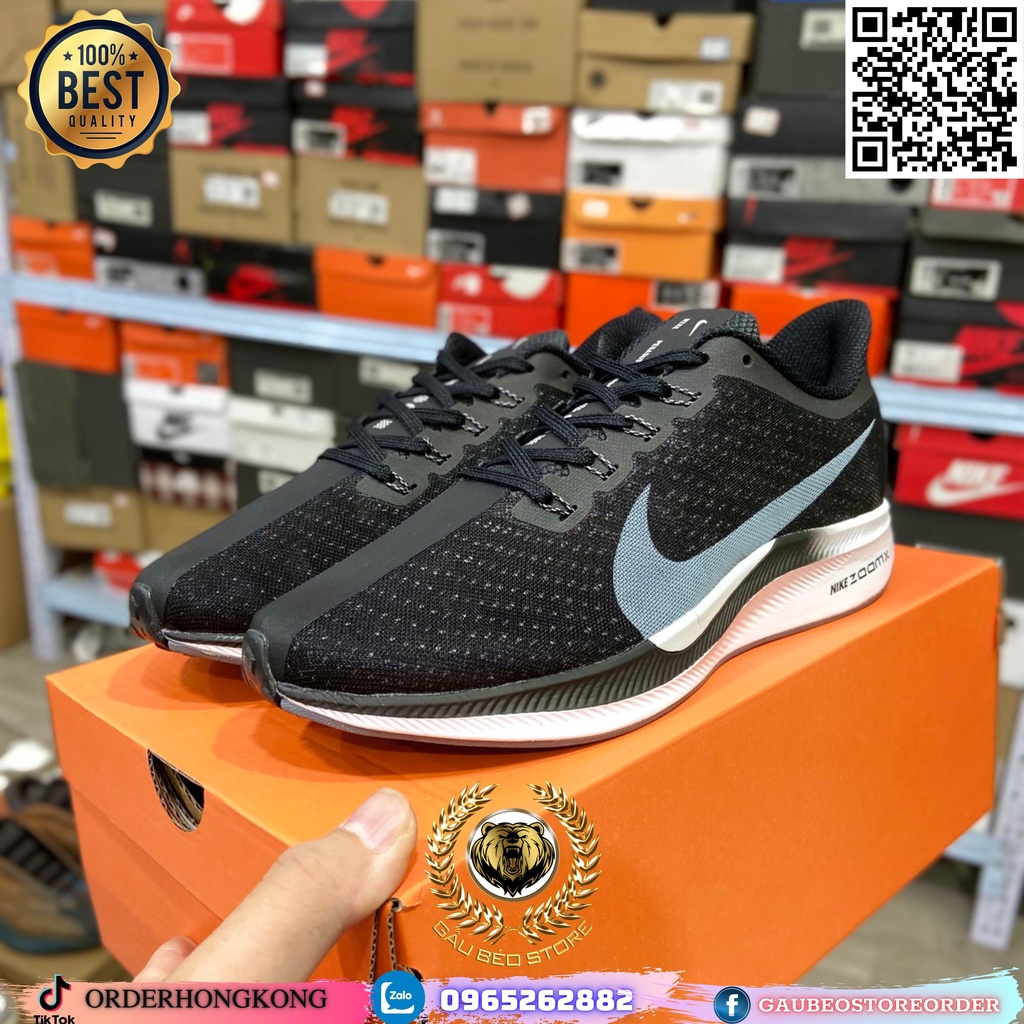835022 Nhận Order Hỗ Trợ Free Ship Giày Best Quality Sneaker ***Nike Zoom Pegasus Turbo 35