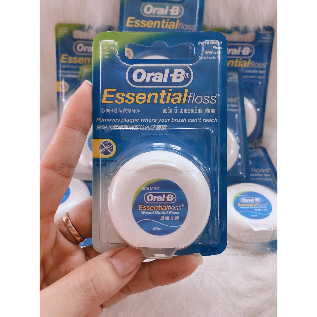 Chỉ nha khoa Oral-B Anh Essential Floss (50m/hộp)