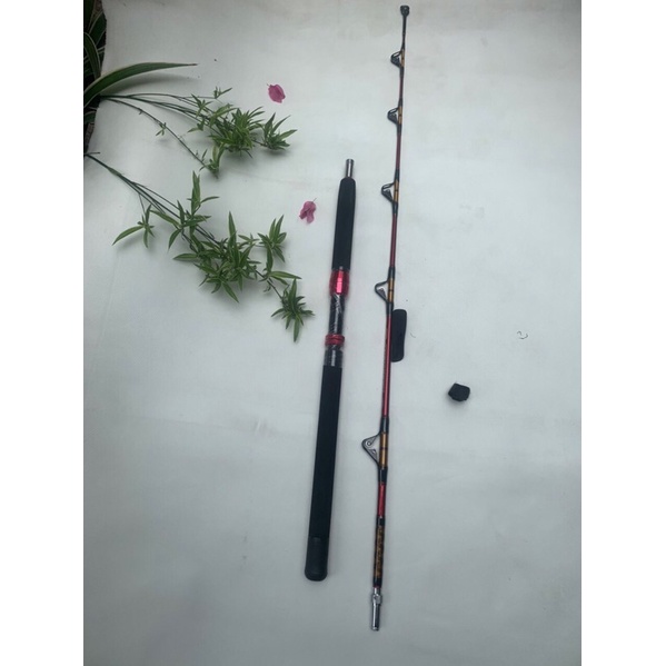 Alo alo helo  Cần cắm gốc HEGEMONY khoen con lăn chuyên câu biển