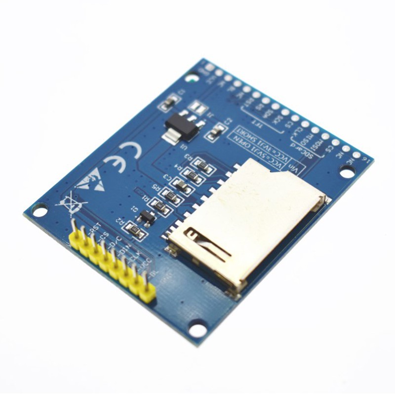 1 Mạch Modun Màn Hình LCD 1.8 &quot;128 * 160 TFT + Adapter Nguồn IC SD Arduino 1.8&quot; 128 * 160