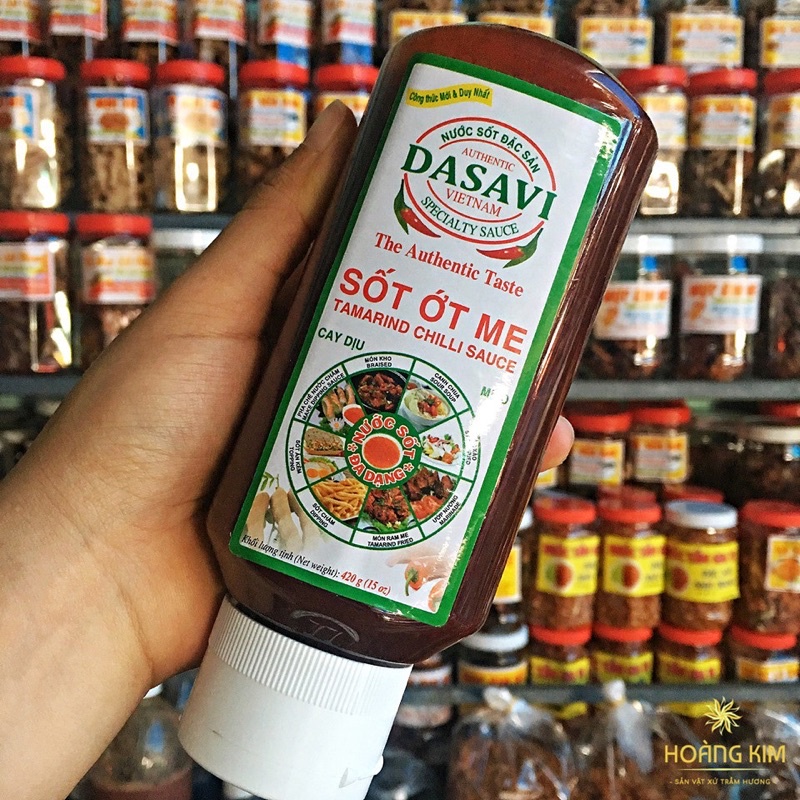 Sốt ớt me Dasavi - 420G