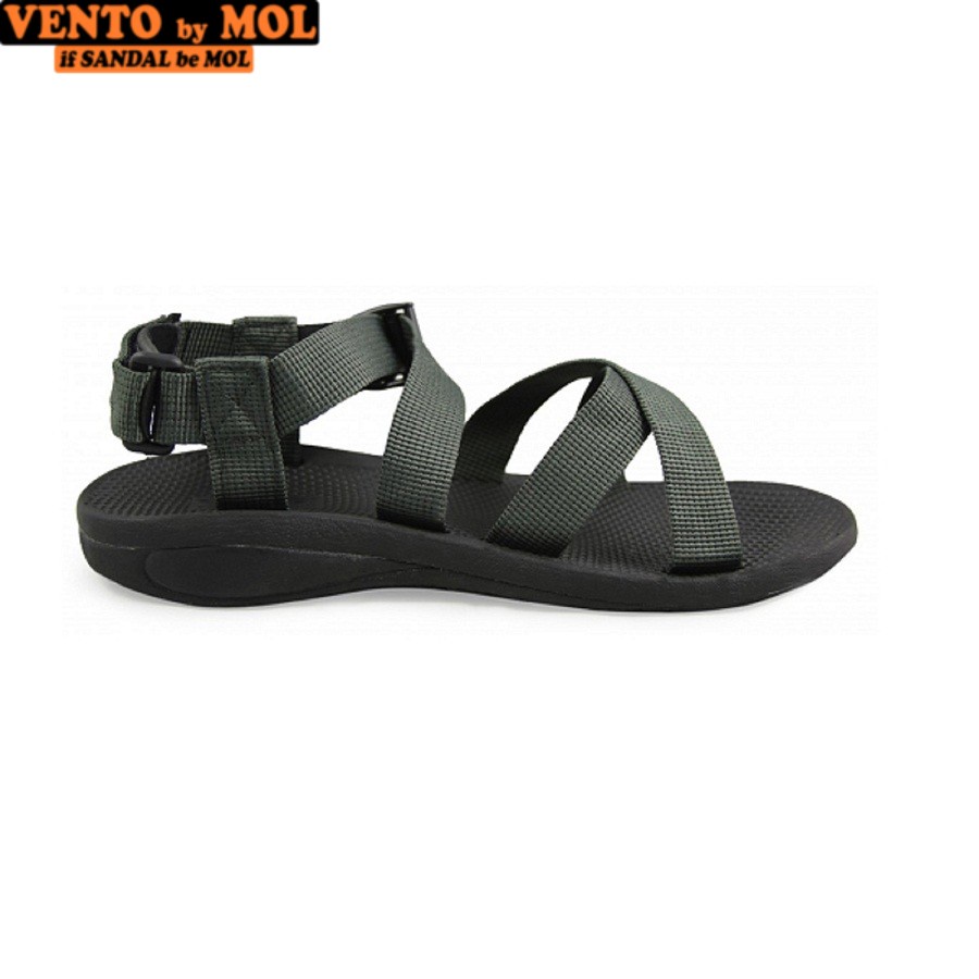 Giày sandal Vento nam quai chéo vải dù có quai hậu cố định mang đi học đi biển du lịch NV70G