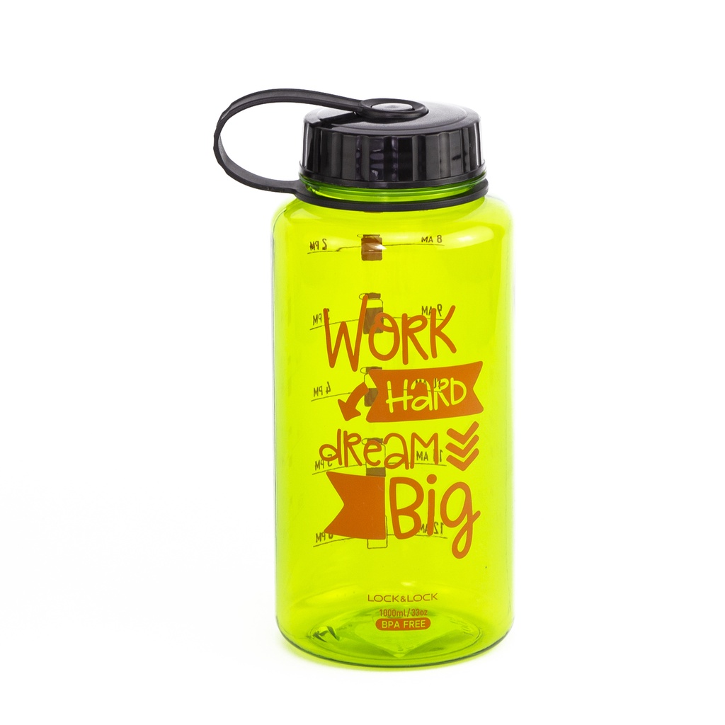 Bình nước thể thao 1L Lock&amp;Lock nhựa Tritan, không BPA - 4 màu ABF610