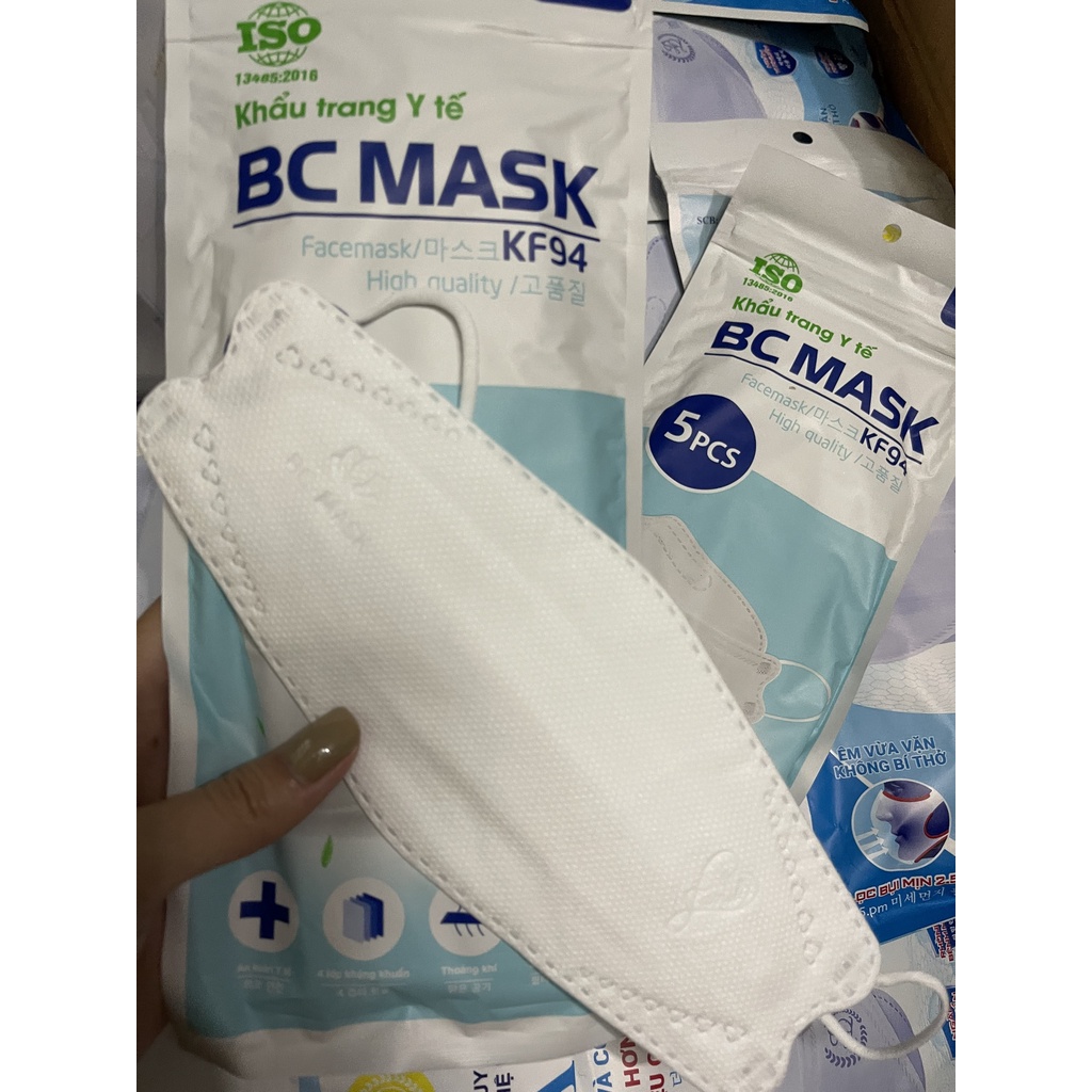 KHẨU TRANG KF94 BC BẢO CHÂU CÔNG NGHỆ HÀN QUỐC ( TÚI 10 CHIẾC ) | BigBuy360 - bigbuy360.vn