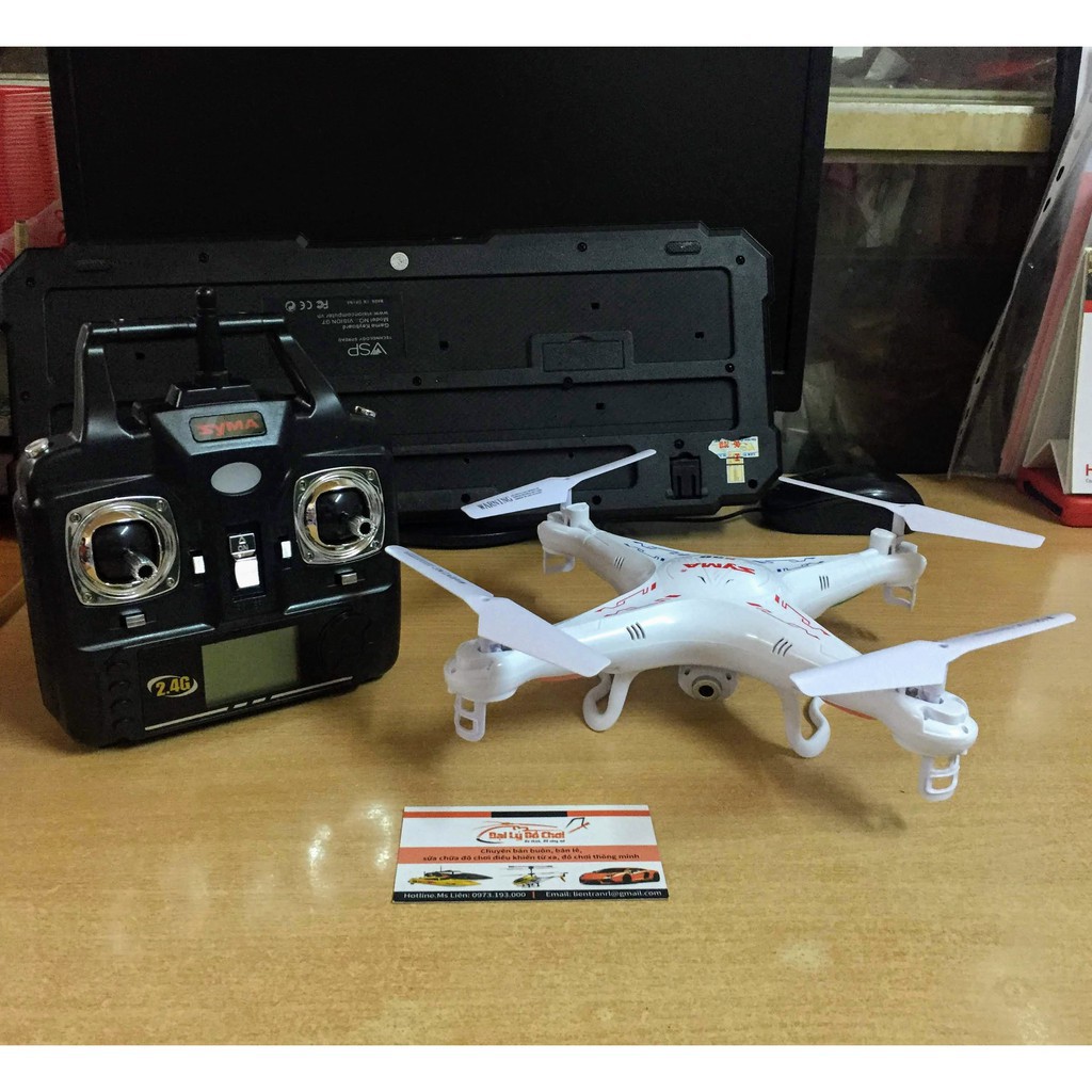 Máy bay 4 cánh Syma X5C-1 camera truyền về thẻ nhớ tại RUBYRC