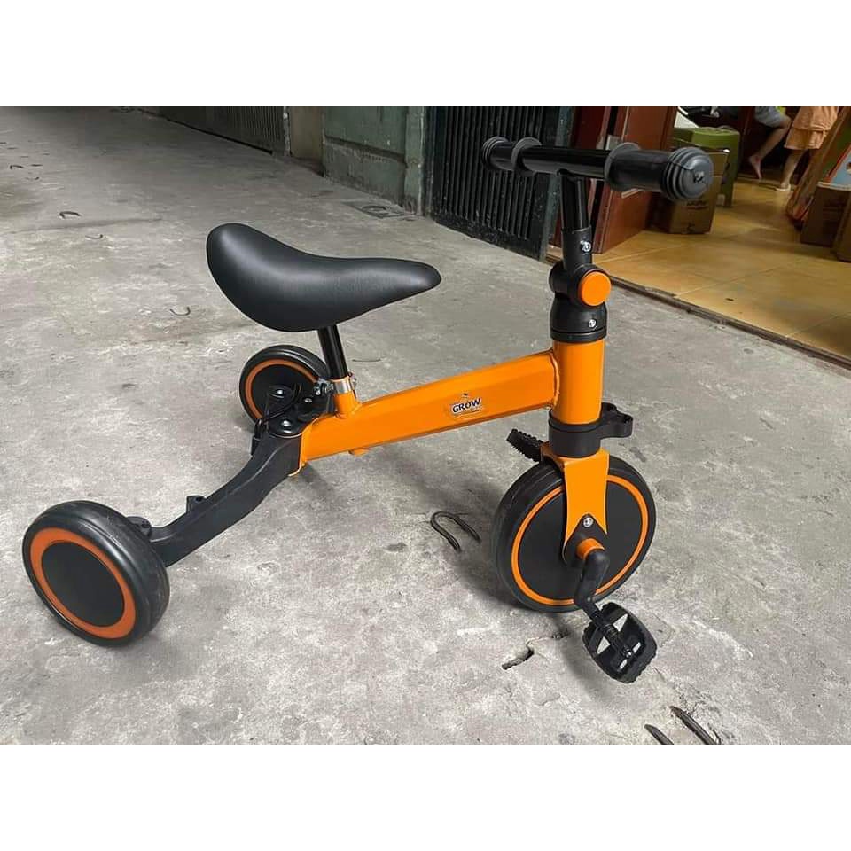 Xe đạp ba bánh đa năng kiêm xe chòi chân xe thăng bằng cho bé