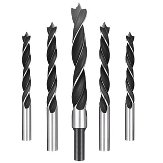 Mũi khoan chế biến gỗ Máy khoan ba cánh đục lỗ Máy khoan xoắn Mũi khoan điện Hỗ trợ đầu quay Máy khoan Ho