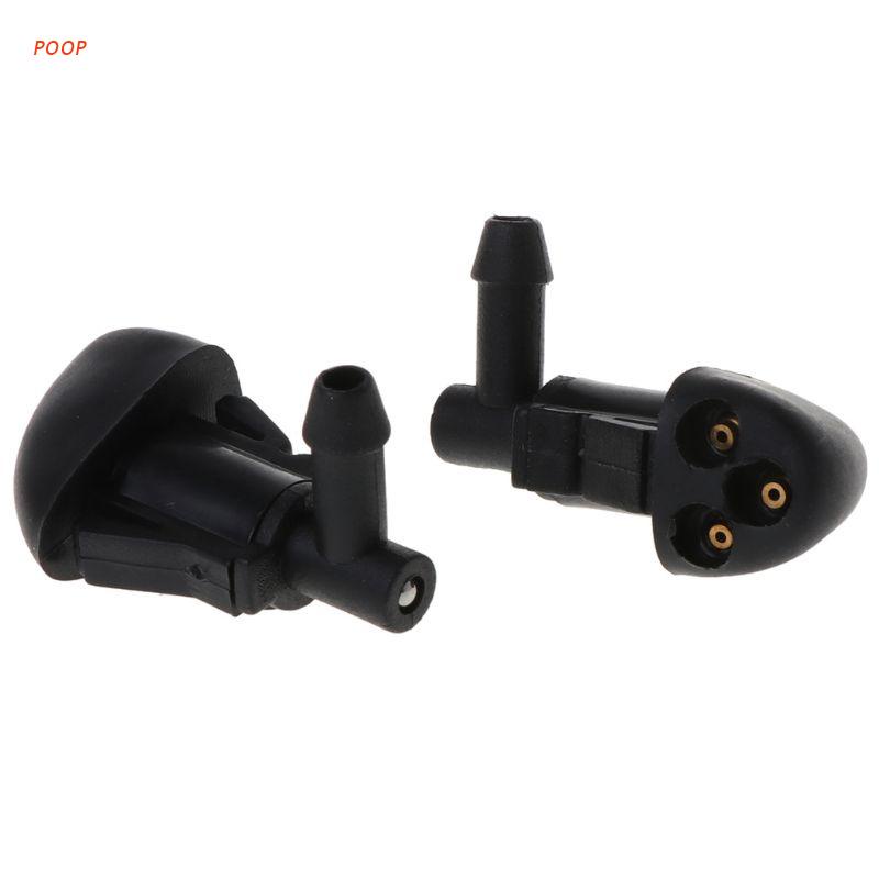 Set 2 vòi phun nước rửa kính chắn gió 3 lỗ dành cho xe hơi Chevrolet Cruze 2009-2014