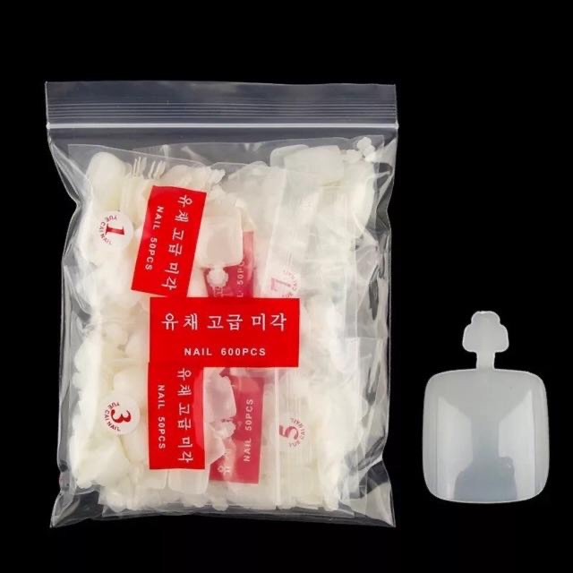 MÓNG ÚP CHÂN bịch 600 móng đủ size