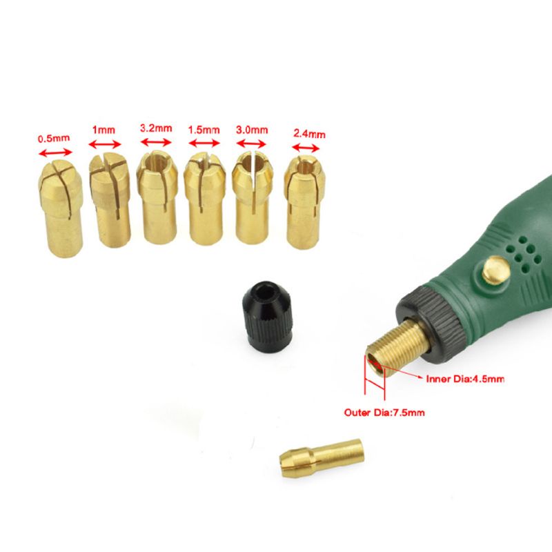 Bộ Dụng Cụ Xoay Đánh Bóng Mini Không Dây Sạc USB 3.7V Đa Năng