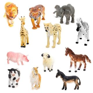 Đồ Chơi Các Con Vật Thú Rừng 🦁🦌🐎 Size 8-10cm