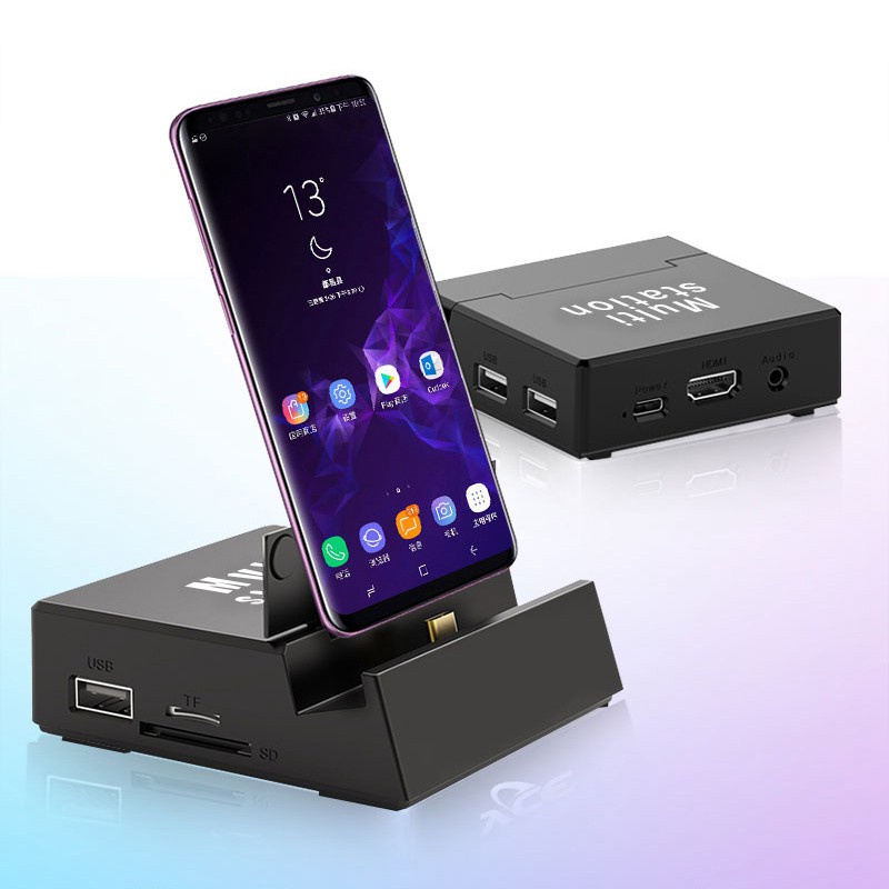 USB Type C to HDMI HUB Dock Station for Huawei P30 for Samsung S10