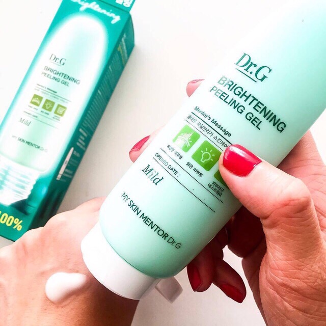Gel tẩy da chết và dưỡng trắng da DrG Brightening Peeling Gel (bill Hàn)