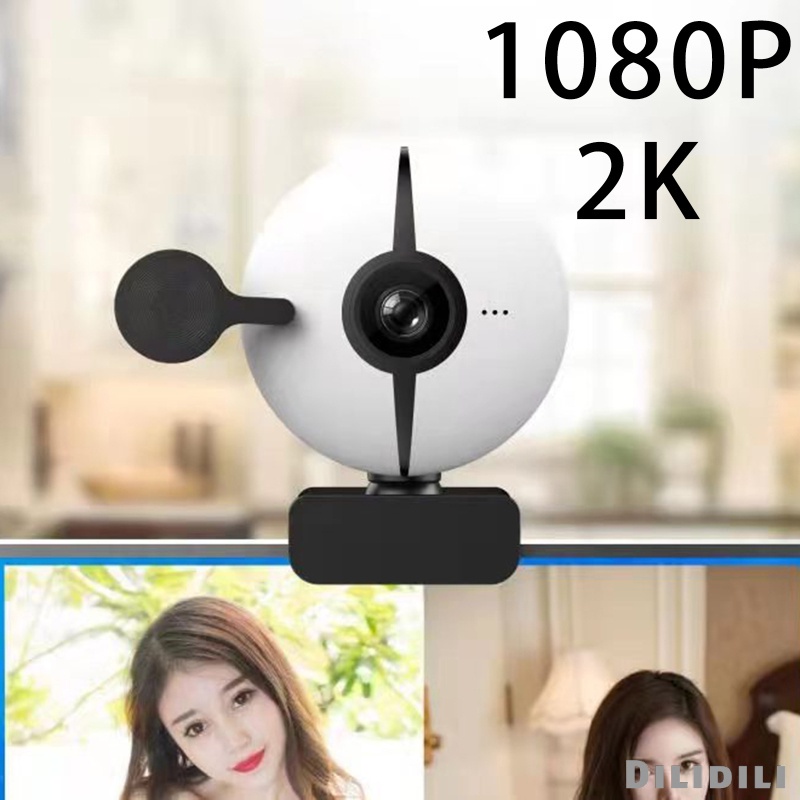 Webcam HD USB 2.0 di động kèm micro cho PC Laptop | BigBuy360 - bigbuy360.vn
