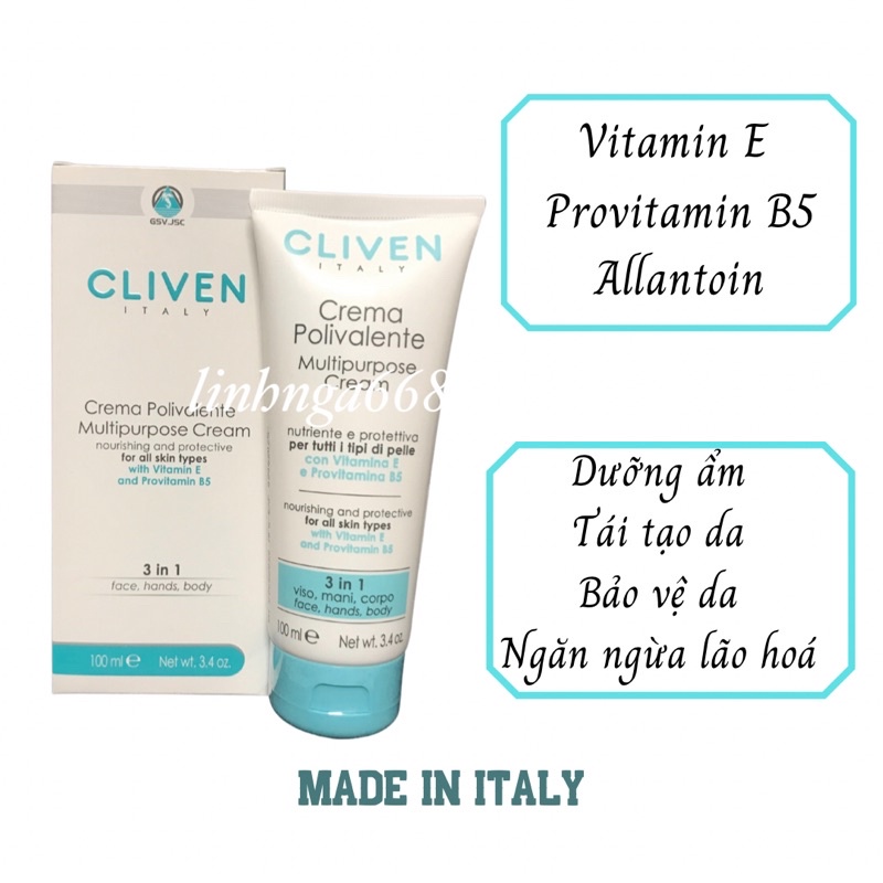 Cliven - Kem đa năng 100ml