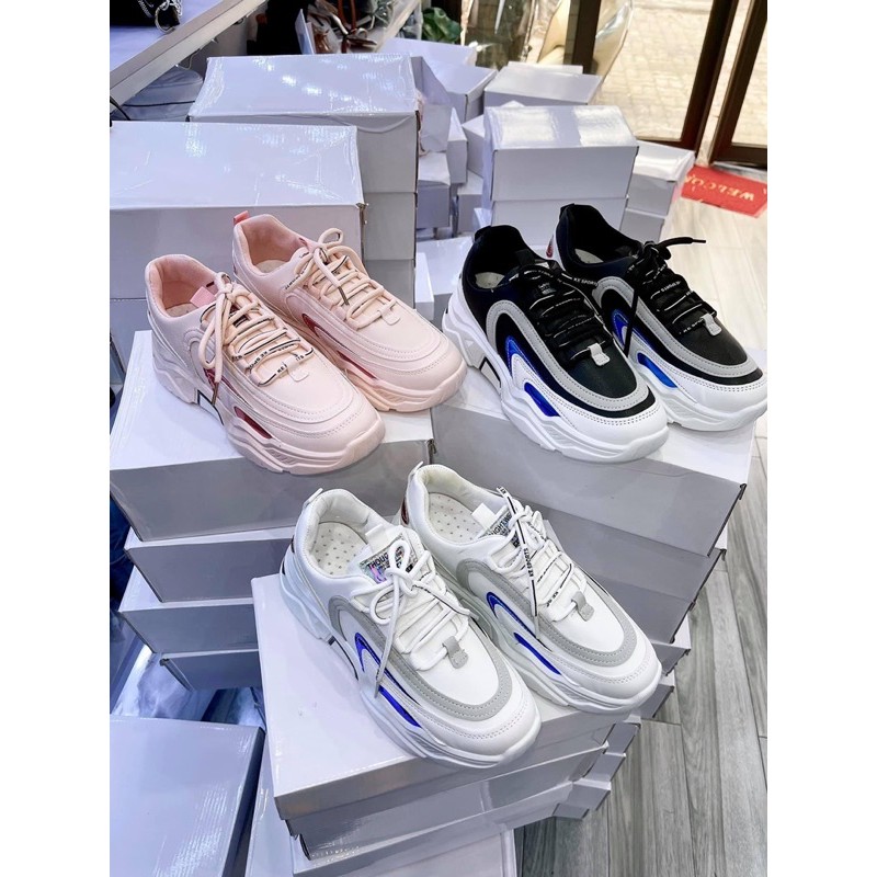 Giày thể thao SNEAKER ULZZANG, siêu nhẹ, ảnh thật, bao đẹp