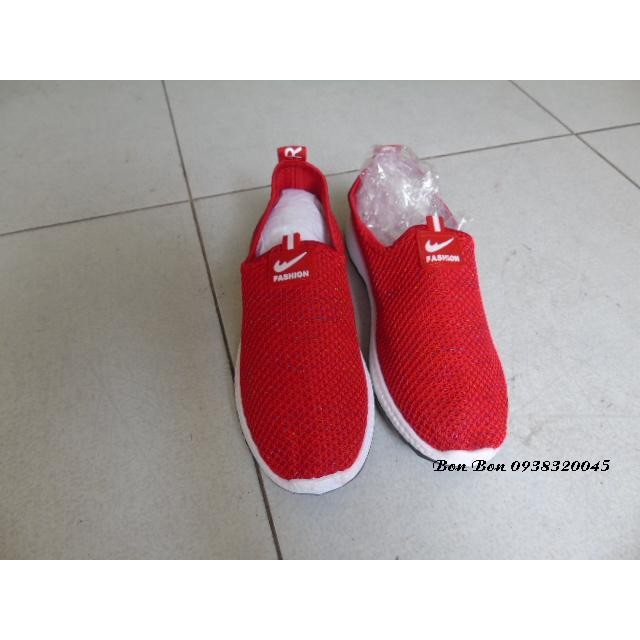 XẢ KHO Slip-on lưới êm mềm(màu đỏ) | BigBuy360 - bigbuy360.vn
