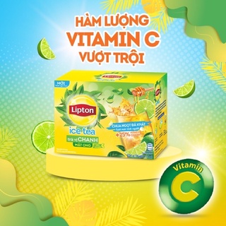 Trà Lipton vị Chanh Mật Ong (16 goi x 14g)