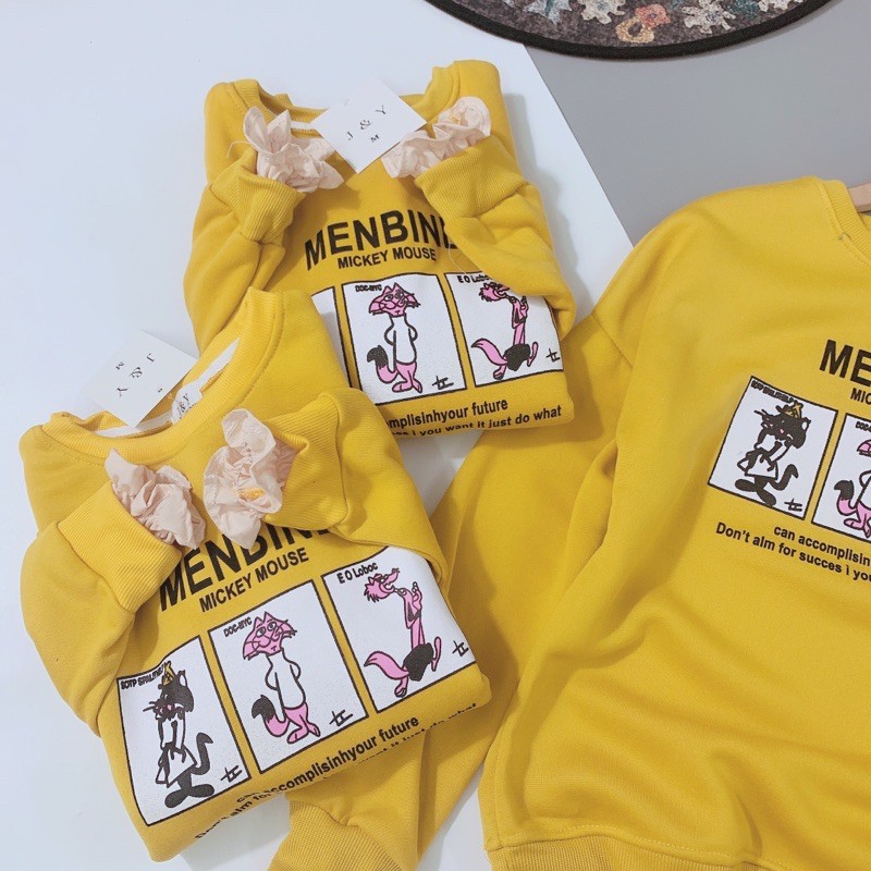 BÁN SỈ ÁO NỈ BÔNG VÀNG IN HÌNH CHO NỮ | BigBuy360 - bigbuy360.vn