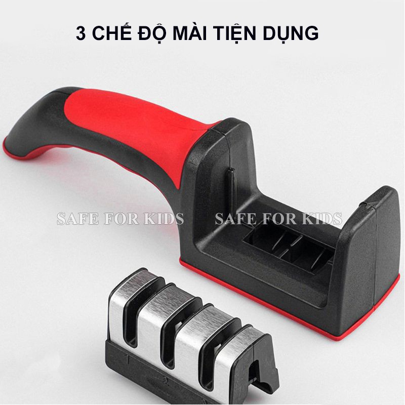 Dụng Cụ Mài Dao Cầm Tay - Máy Mài Dao Kéo 3 Cấp Độ Cực Sắc Bén