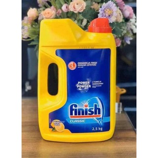 Bột rửa bát Finish 2.5kg sale tặng viên Finish Nhật