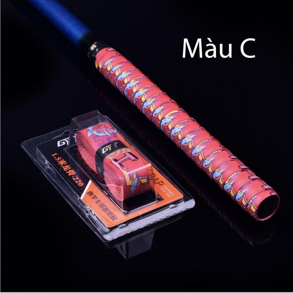 ❤️❤️Quấn Cần Câu Tay Cao Cấp, Quấn Cán Vợt Cầu Lông. ❤️❤️Dài 1.5m