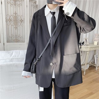 Áo khoác vest dáng rộng phong cách Hàn Quốc thanh lịch dành cho nam