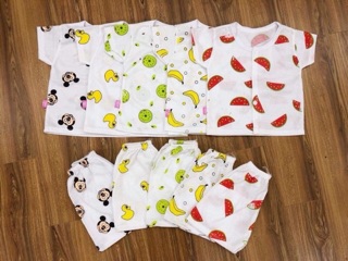 Set 5 bộ cotton cho bé trai