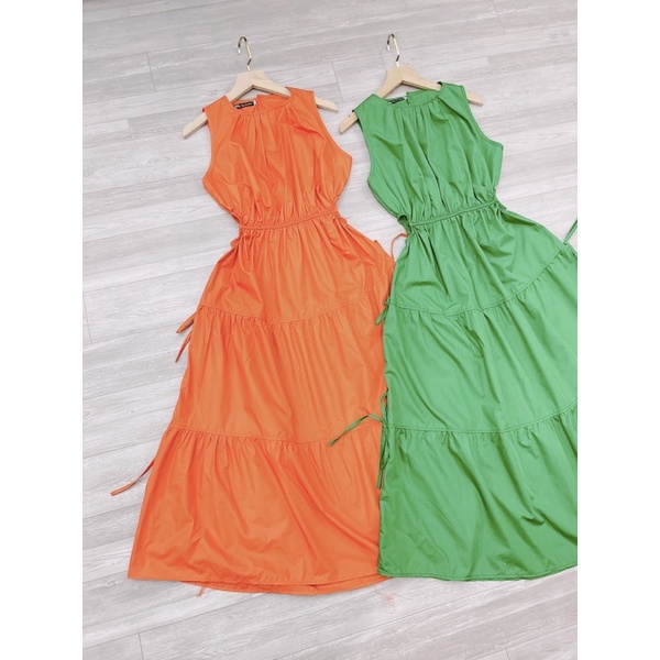 Váy 3  tầng nhún eo