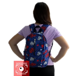 Balo thời trang logo Kipling